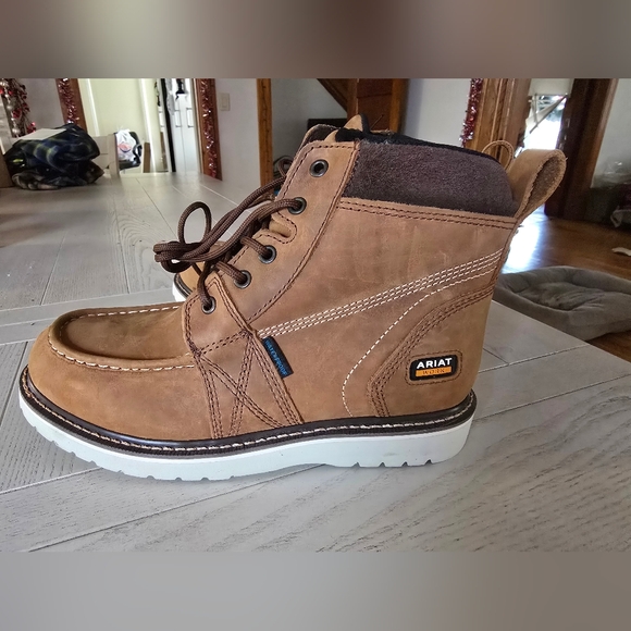 Ariat Rebar Wedge Moc Toe work boots - Picture 3 of 12